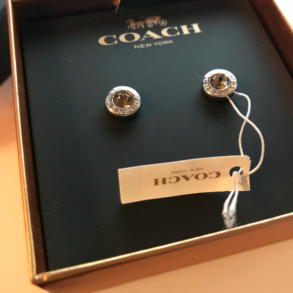 Coach earrings